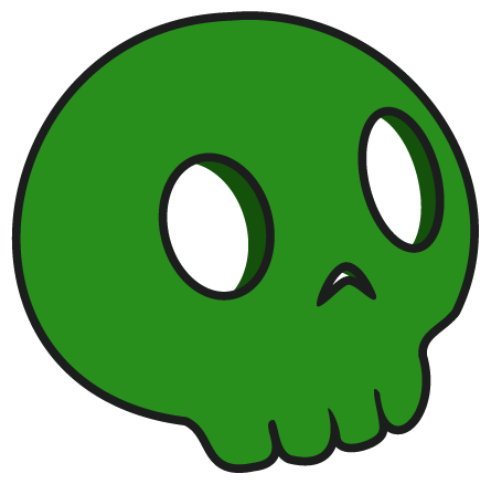 Green Skull